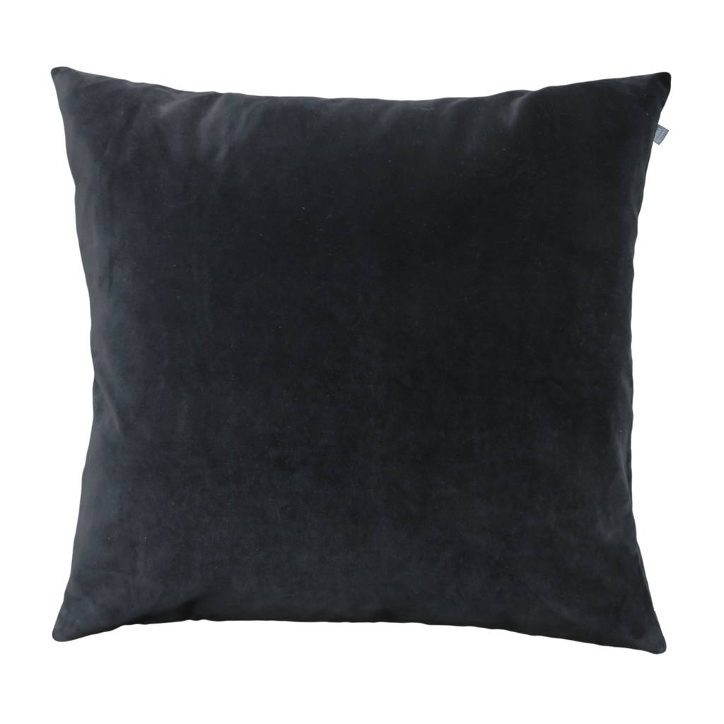 Black 2024 velvet cushion