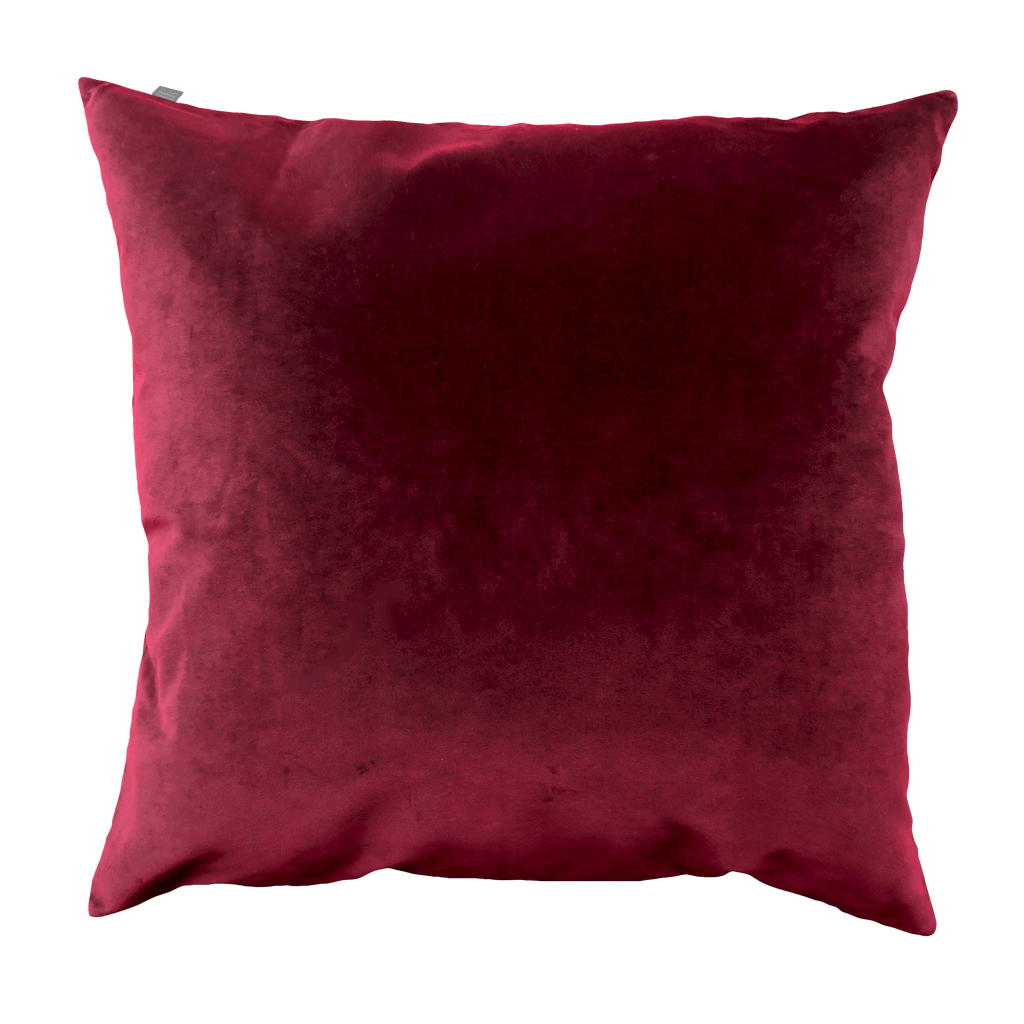 Large burgundy best sale cushions