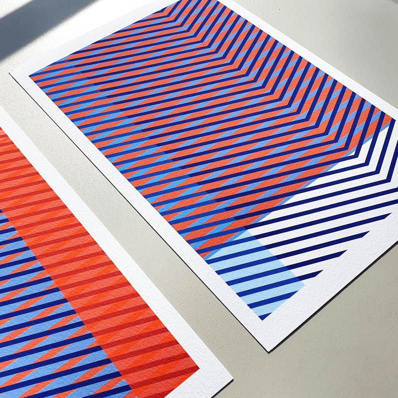 Fine Art Print- Refrain No.2 - Sabba Designs - luxurious 100% cotton fine Art Paper