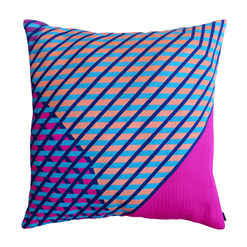 Jacquard Cushion - Intervals - Sabba Designs