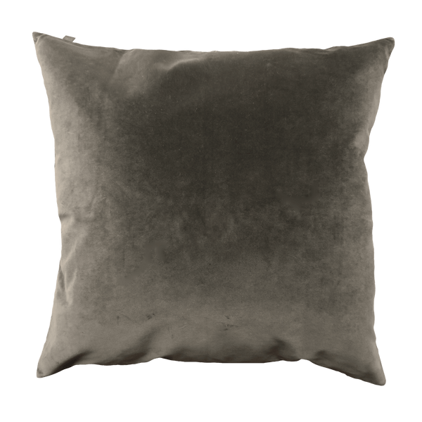 Large Velvet Cushion - Taupe - Sabba Designs
