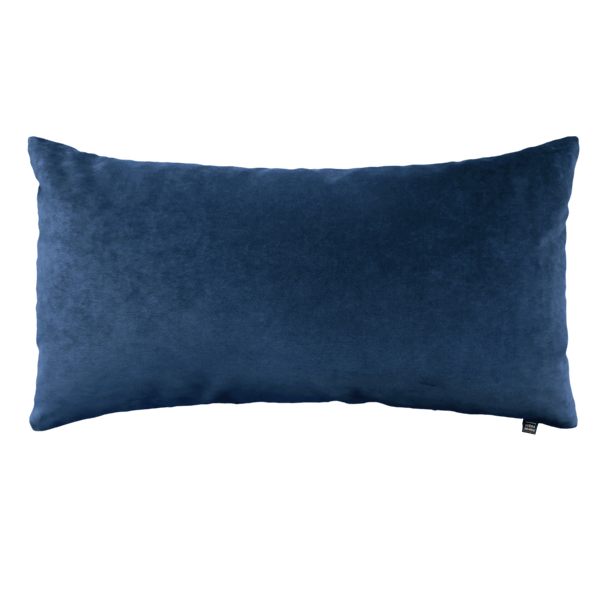 Long Velvet Cushion - Navy - Sabba Designs