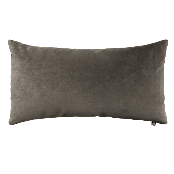 Taupe velvet cushion 2025