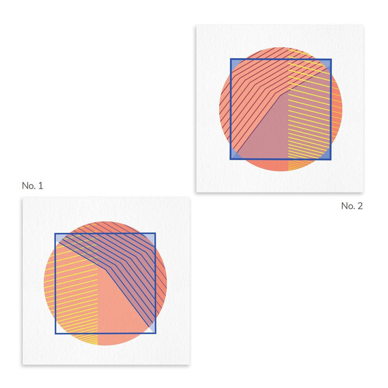 Kunstdruck - Rhythmic No.2 - Sabba Designs - luxuriöses Kunstdruckpapier aus 100% Baumwolle