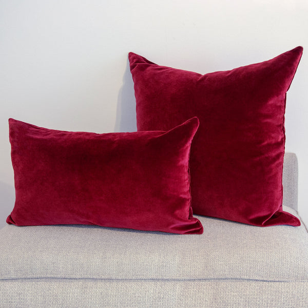Velvet Cushions- lumbar and large - SABBA Designs