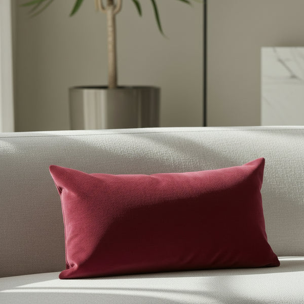 Velvet Pillow Covers Oversized Red Pillows Shop For Large Velvet